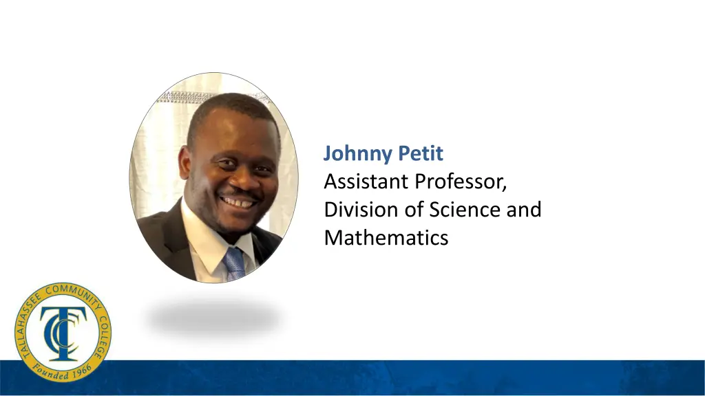 johnny petit assistant professor division n.w