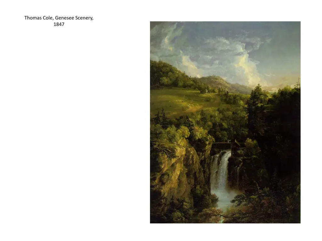 thomas cole genesee scenery 1847 n.w