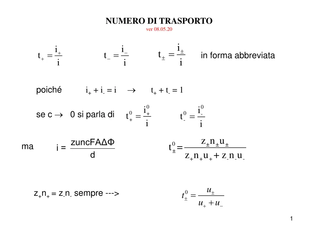 numero di trasporto ver 08 05 20 n.w