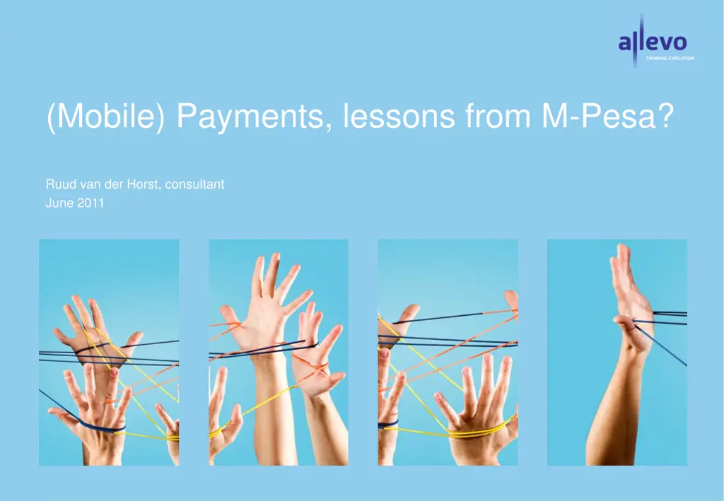 mobile payments lessons from m pesa n.w