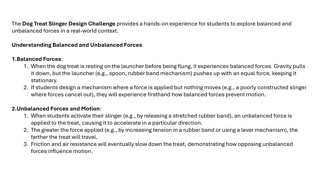 the dog treat slinger design challenge provides n.w