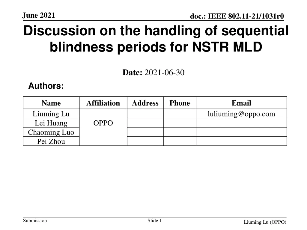 june 2021 discussion on the handling n.w