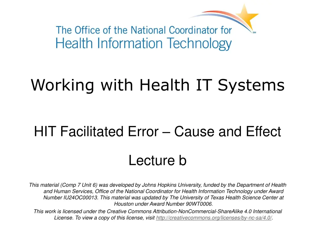 working with health it systems n.w