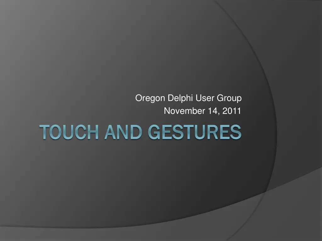oregon delphi user group november 14 2011 n.w
