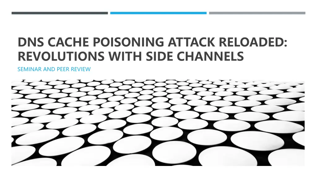 dns cache poisoning attack reloaded revolutions n.w