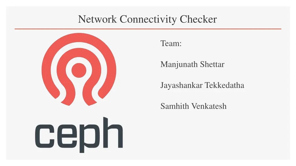 network connectivity checker n.w