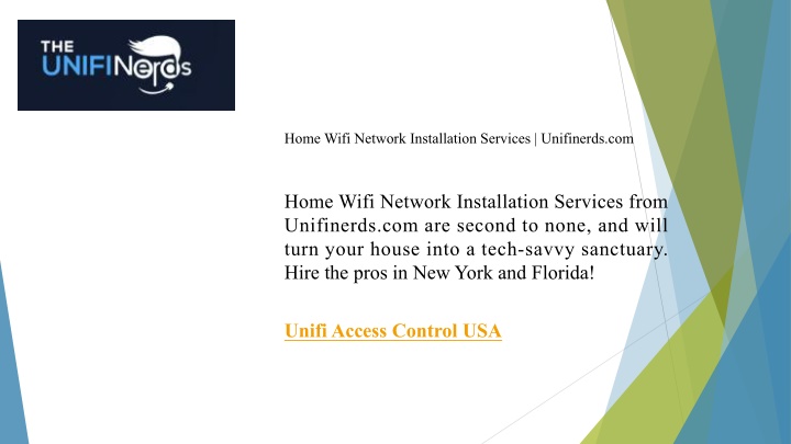 home wifi network installation services n.w