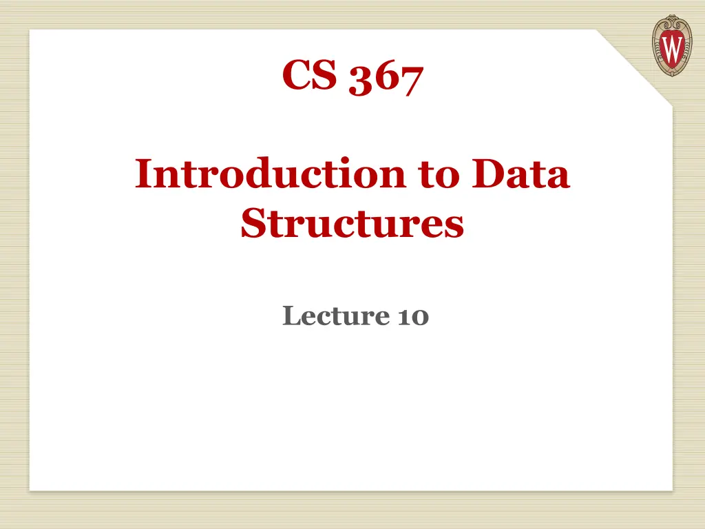 cs 367 n.w