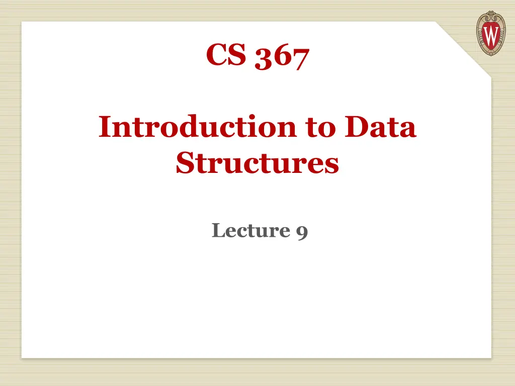 cs 367 n.w