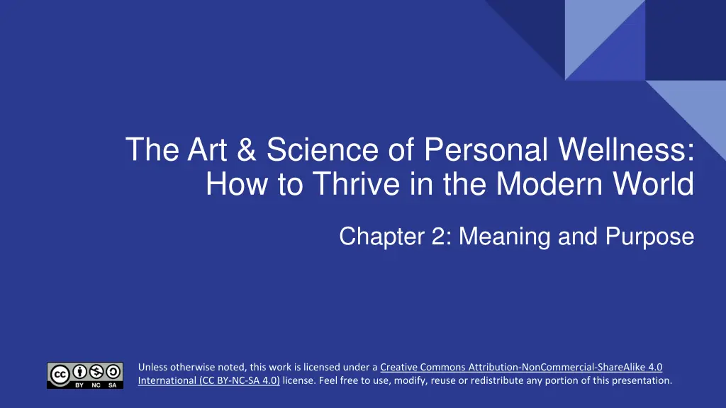 the art science of personal wellness n.w