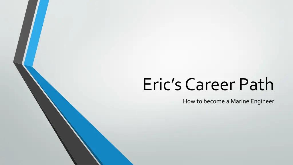 eric s career path n.w