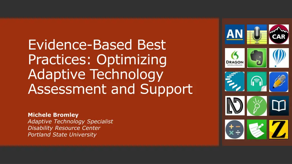 evidence based best practices optimizing adaptive n.w