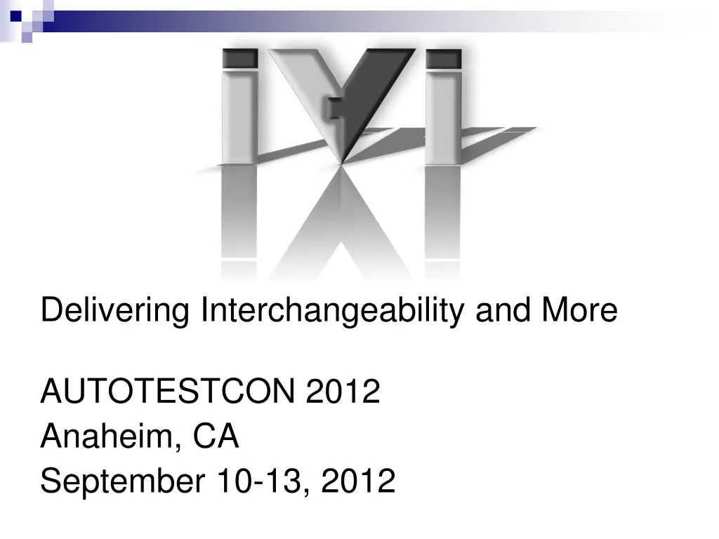 delivering interchangeability and more n.w
