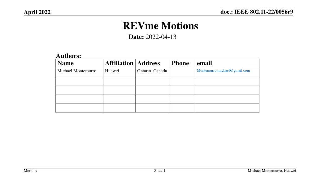 doc ieee 802 11 22 0056r9 n.w