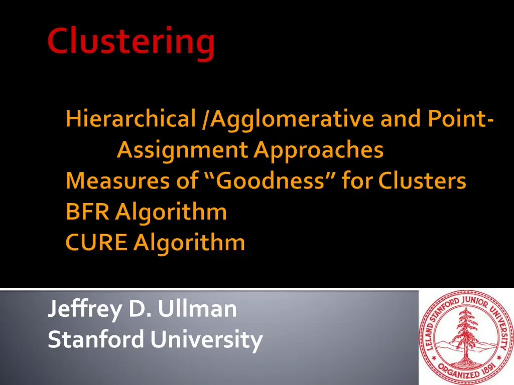 jeffrey d ullman stanford university n.w