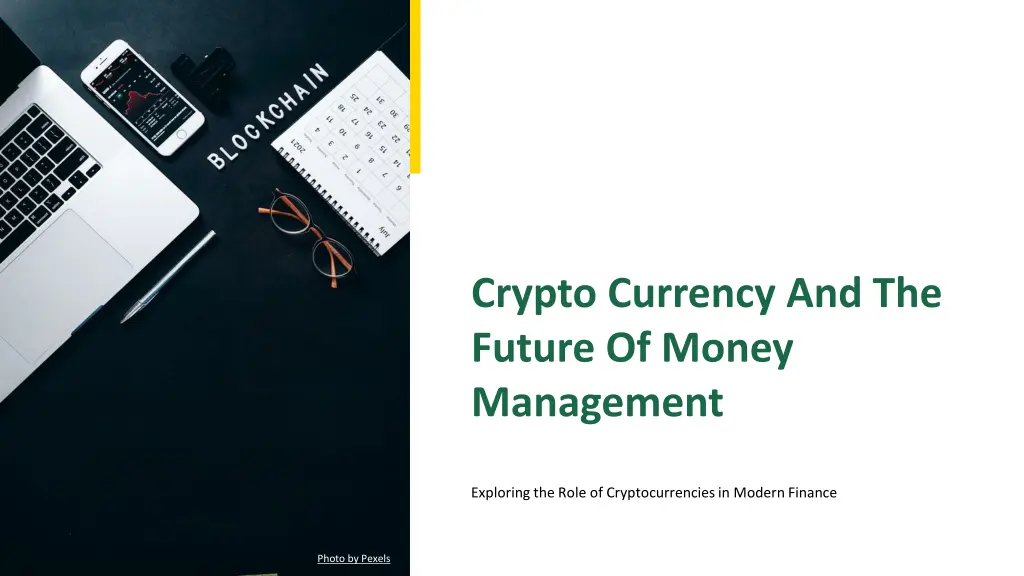 crypto currency and the future of money management n.w