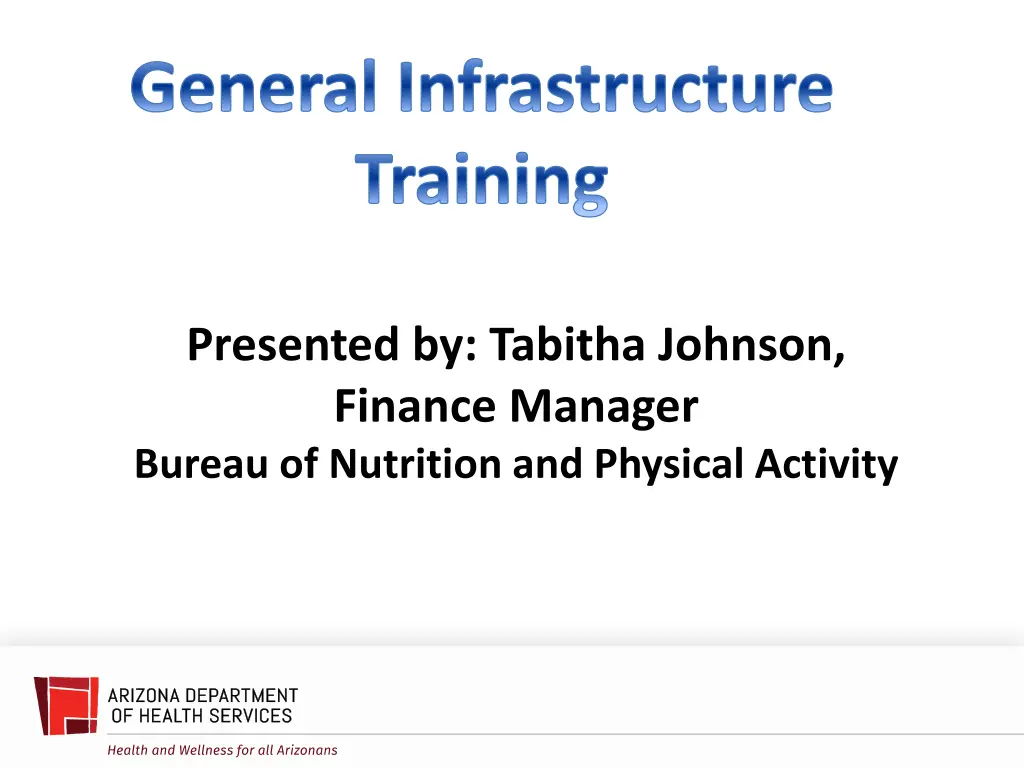 general infrastructure training n.w