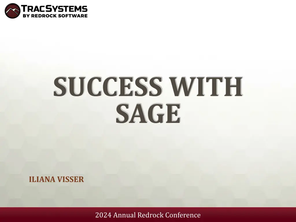 success with sage n.w