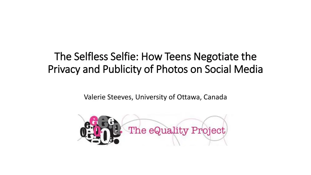 the selfless selfie the selfless selfie how teens n.w