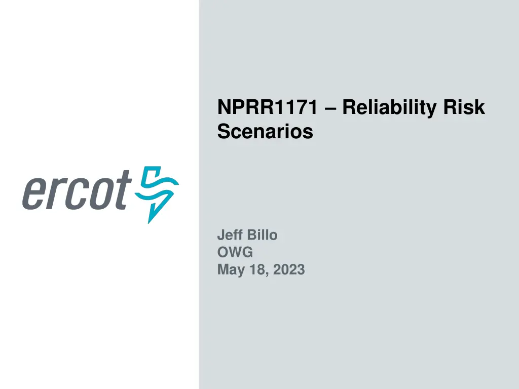 nprr1171 reliability risk scenarios n.w
