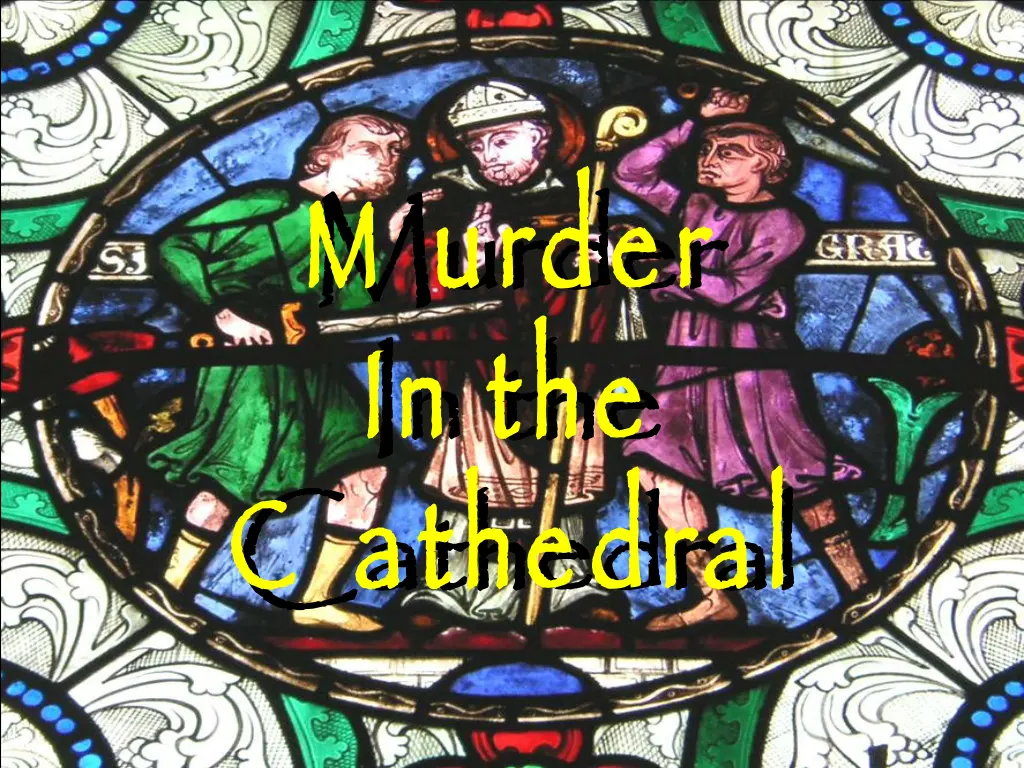 m urder in the c athedral n.w