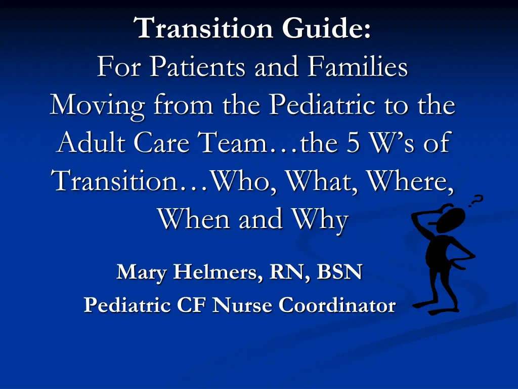 transition guide for patients and families moving n.w