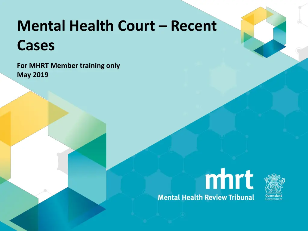 mental health court recent cases n.w
