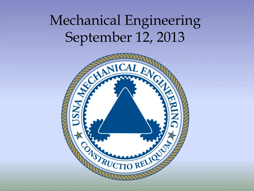 mechanical engineering september 12 2013 n.w