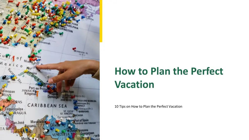 how to plan the perfect vacation n.w
