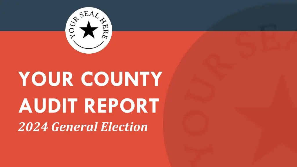 your county audit report 2024 general election n.w