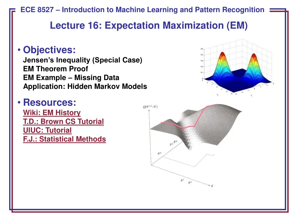 ece 8443 pattern recognition ece 8527 n.w