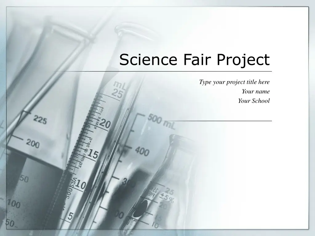 science fair project n.w