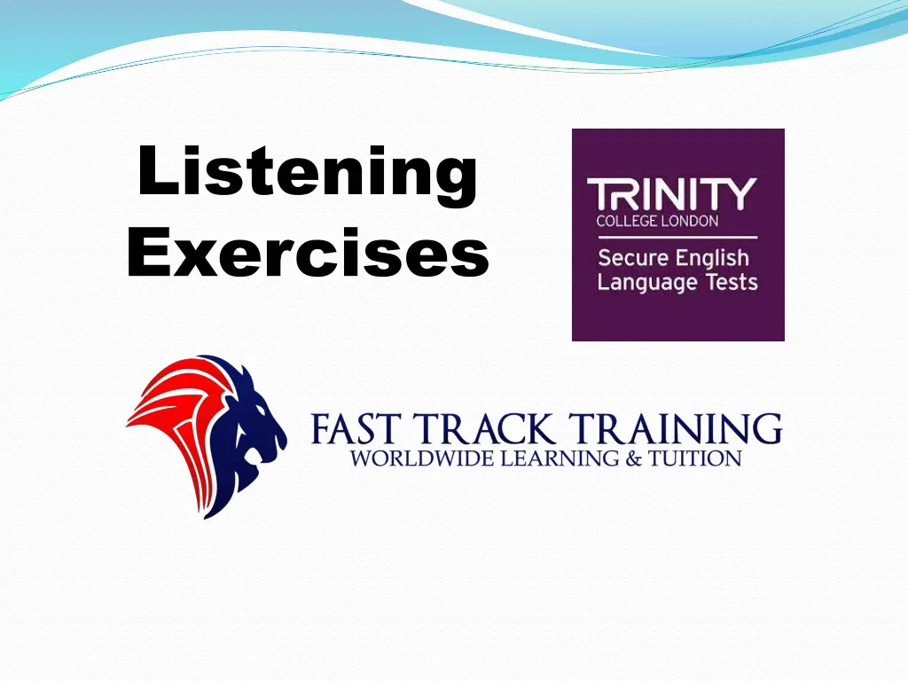 listening exercises n.w