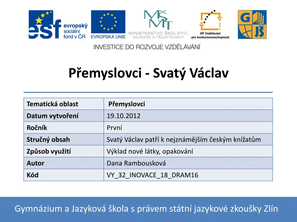 p emyslovci svat v clav n.w