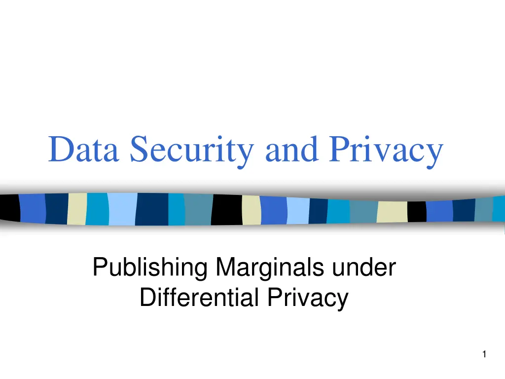 data security and privacy n.w