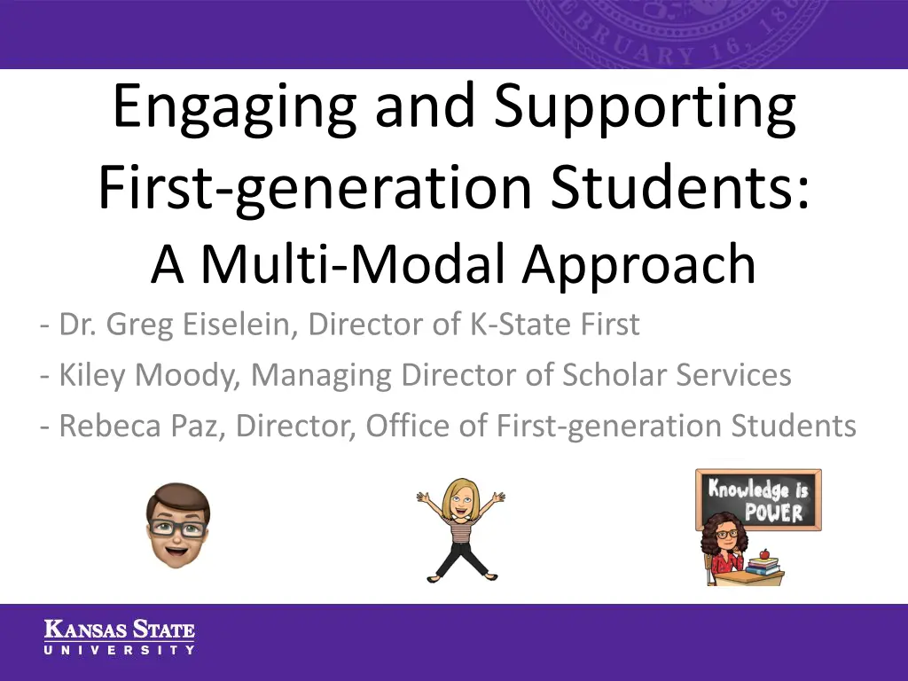 engaging and supporting first generation students n.w