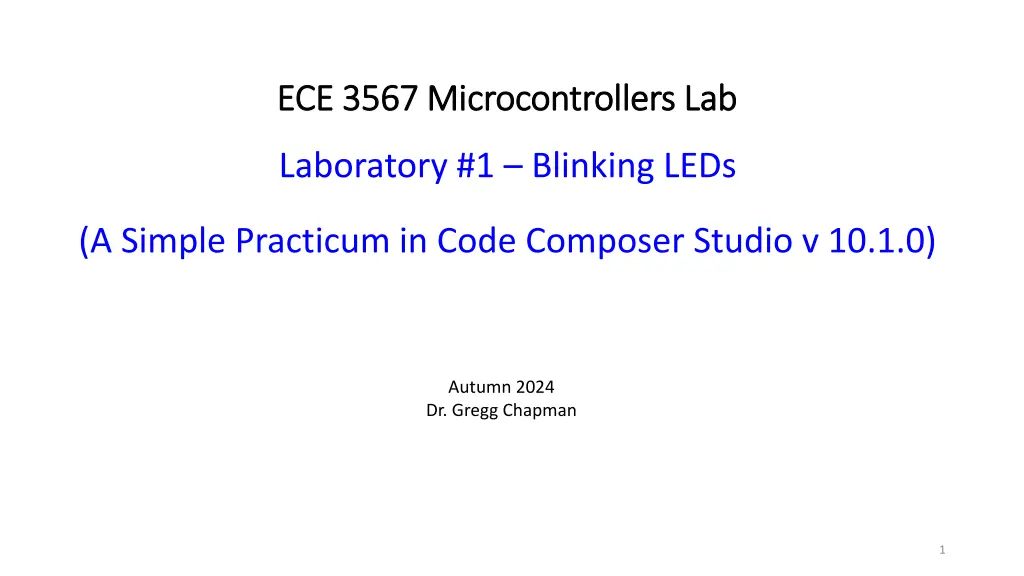 ece 3567 microcontrollers lab ece 3567 n.w