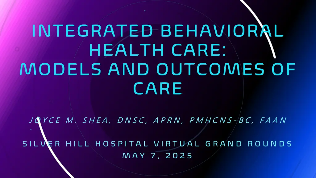 integrated behavioral health care models n.w