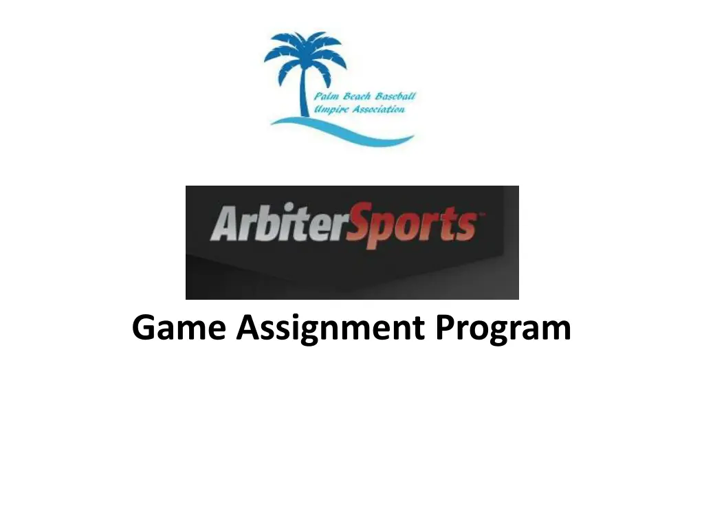 game assignment program n.w