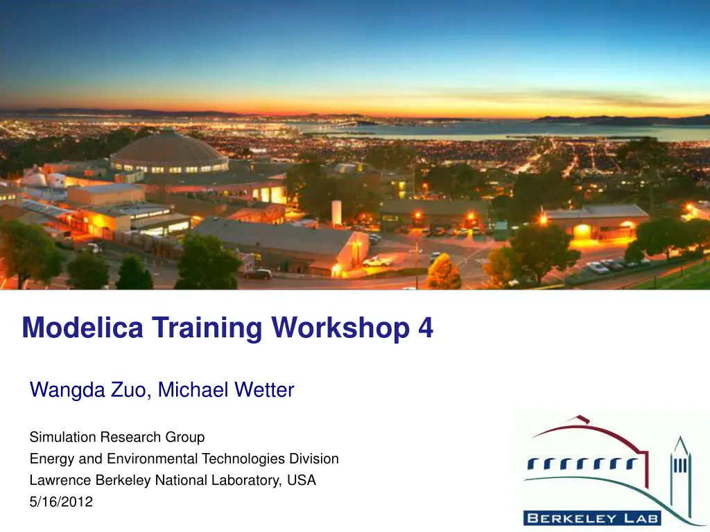 modelica training workshop 4 n.w