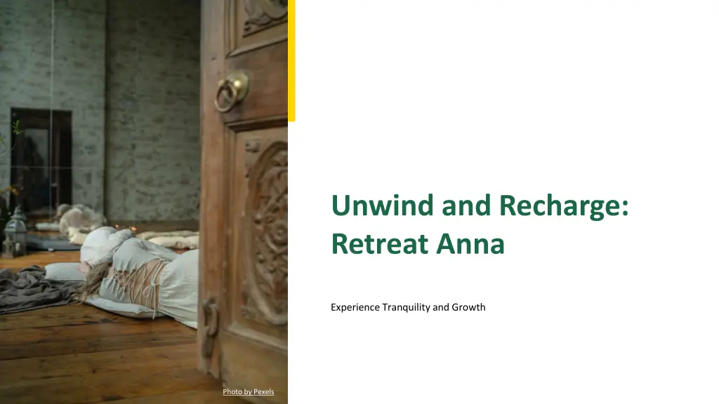 unwind and recharge retreat anna n.w