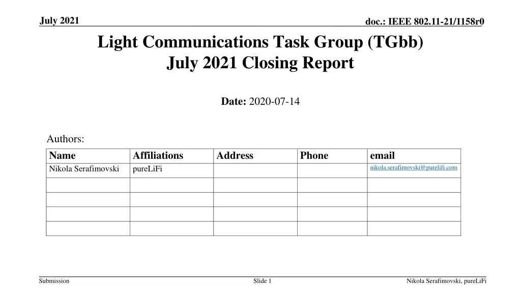 july 2021 n.w
