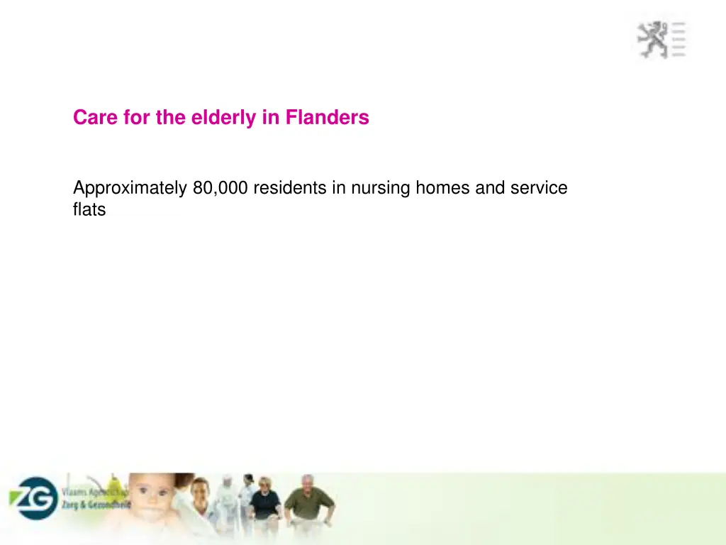 care for the elderly in flanders n.w