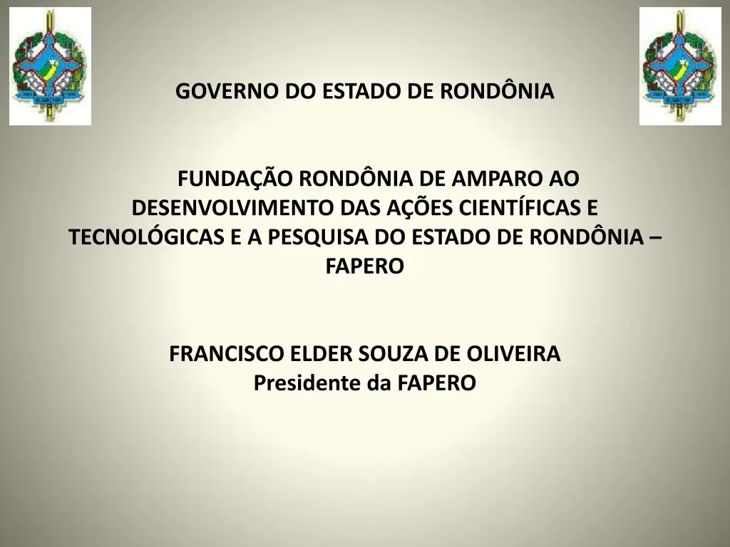 governo do estado de rond nia n.w