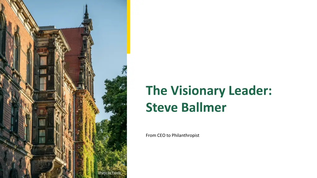 the visionary leader steve ballmer n.w