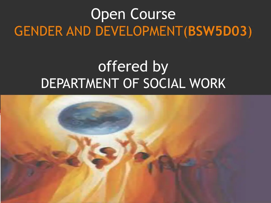 open course n.w