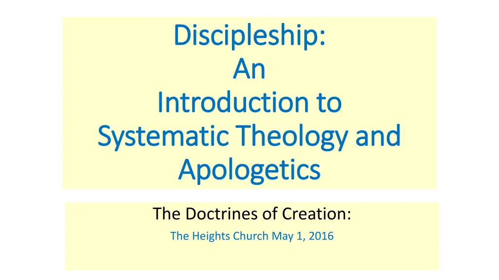 discipleship discipleship an an introduction n.w