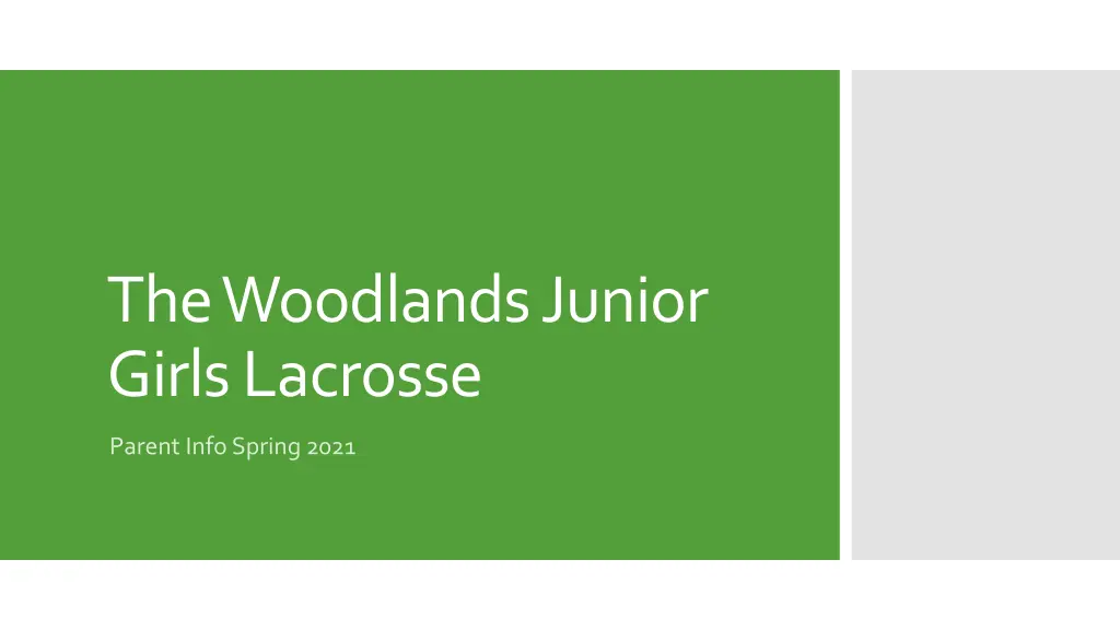the woodlands junior girls lacrosse n.w