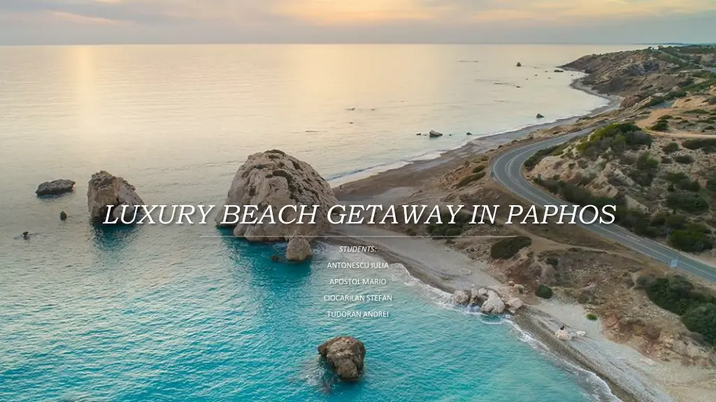 luxury beach getaway in paphos n.w