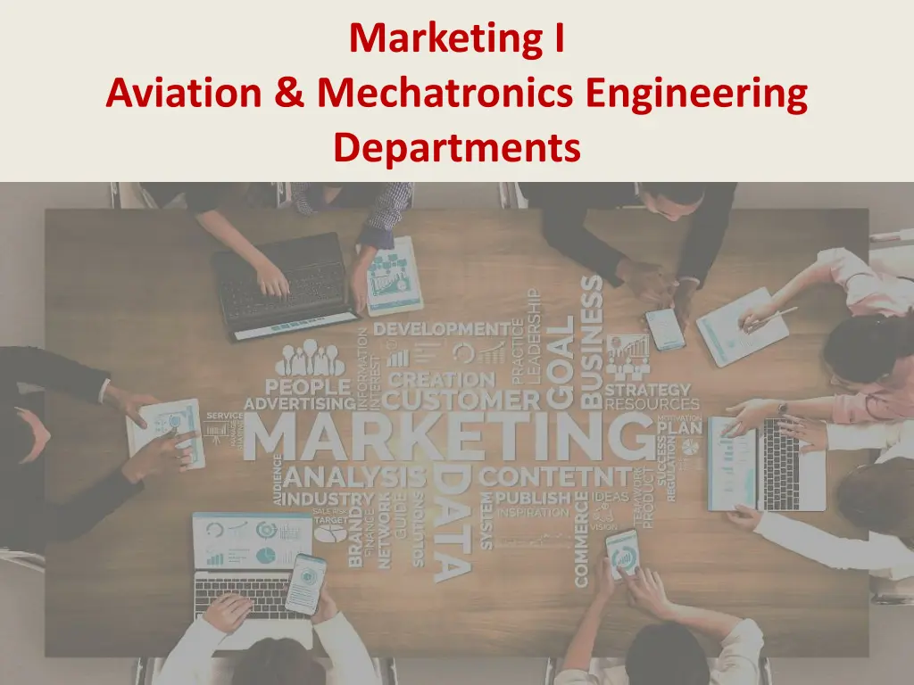 marketing i n.w